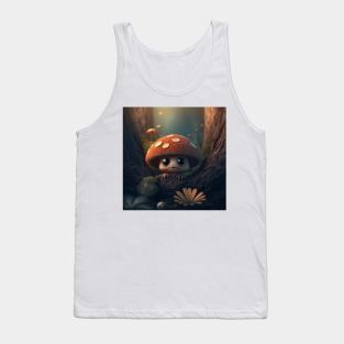 Mighty Cute Little Mushroom Tank Top